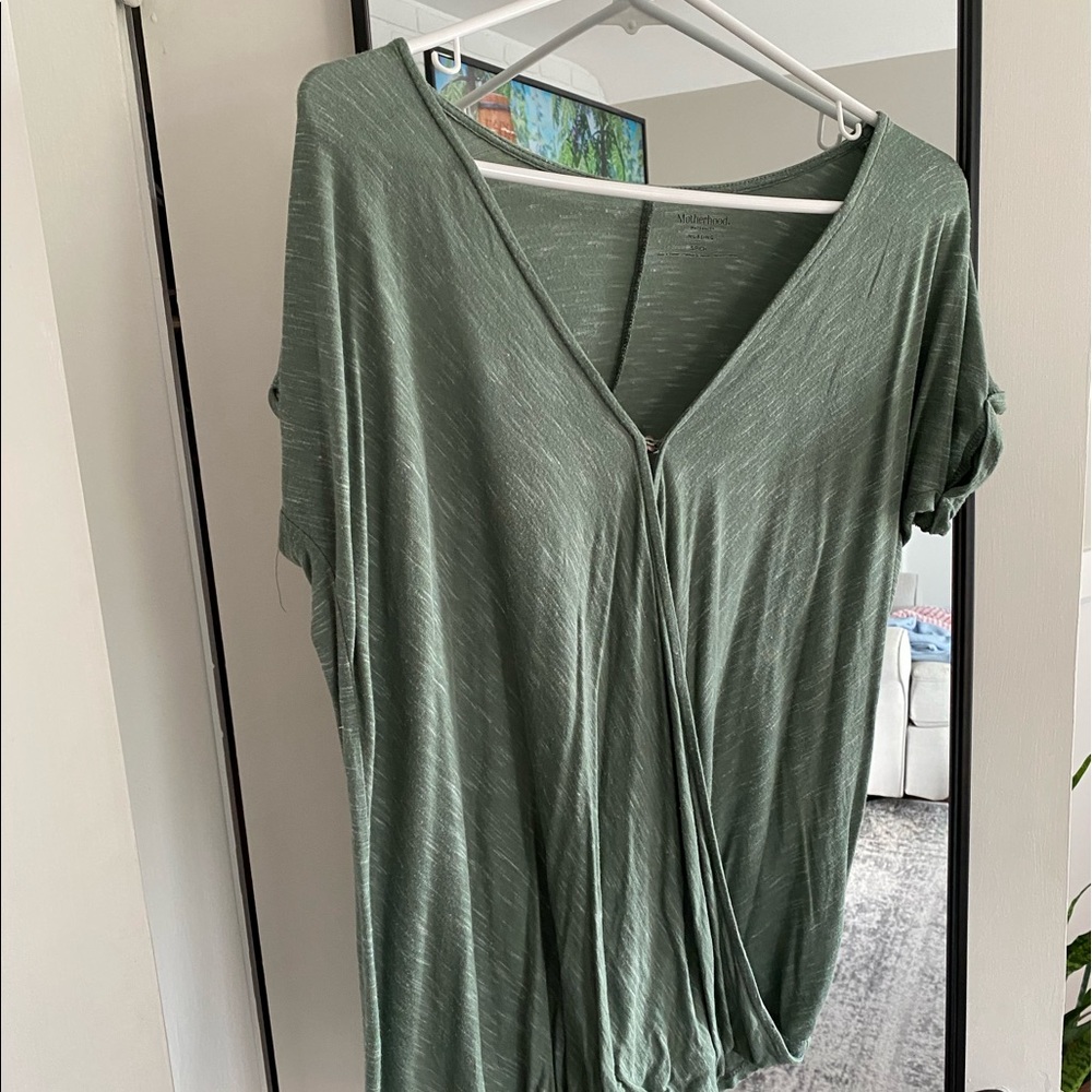 Motherhood maternity nursing  shirt